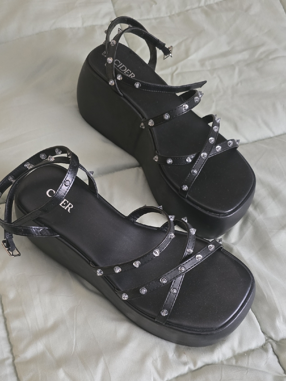 Cider Punk Ankle Strap- Platform Sandals
